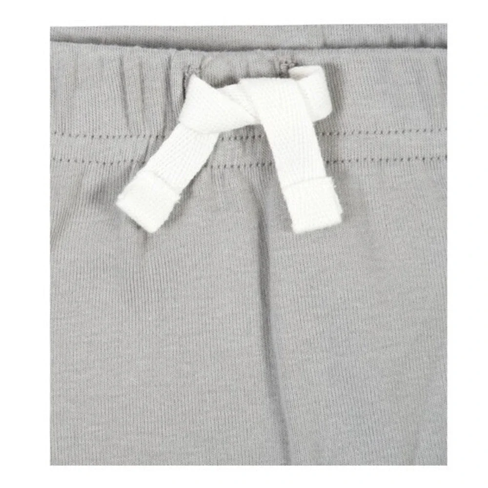 Modern Moments by Gerber Organic Baby Boy Shorts 0-3 Months Gray New with Tags